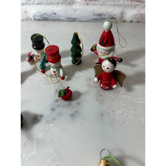 Mini Vintage Christmas Ornament Mixed Lot KSA Kurt Adler & Dept 56 Some Rare! - Picture 4 of 14
